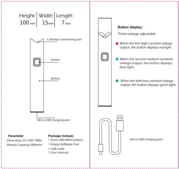 OVNS W02 комплект ZORRO Pod Vape 250 мАч батарея Vape ручка 0,7 мл керамическая катушка Pod картридж комплект электронной сигареты VS W01 комплект для JUUL