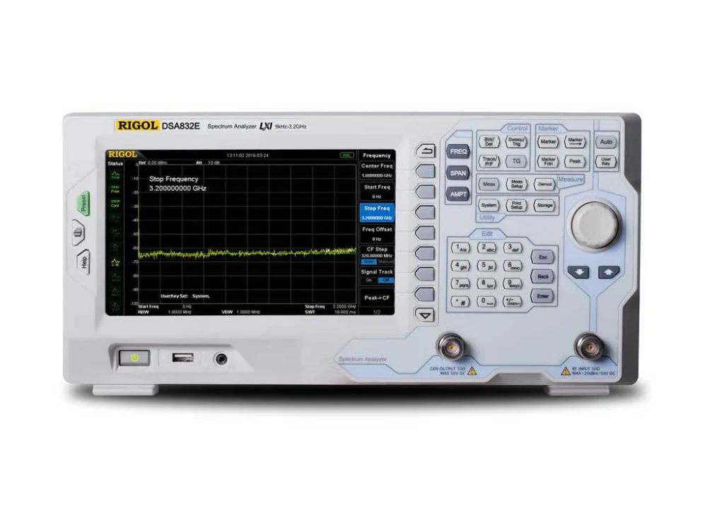 

Rigol DSA832E Spectrum Analyzer 3.2 GHz