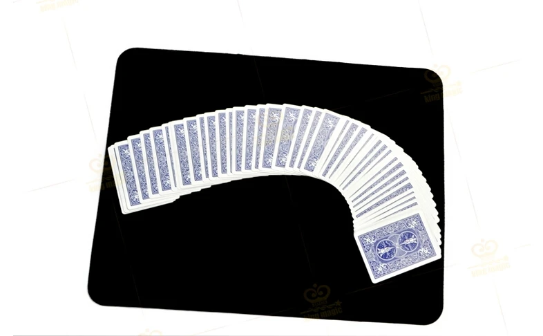 

Poker Cards Mat Pad Magic Tricks Fun Stage Close Up MagiaCoin Mat Card Pad Menalism Illusion Gimmick Prop Magician Toys for Kids