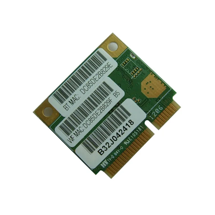 AzureWave Wi-Fi WLAN AW-087H IEEE802.11b/g/n Мини-PCIe половина размера беспроводная Lan Карта wth Bluetooth 3.0HS