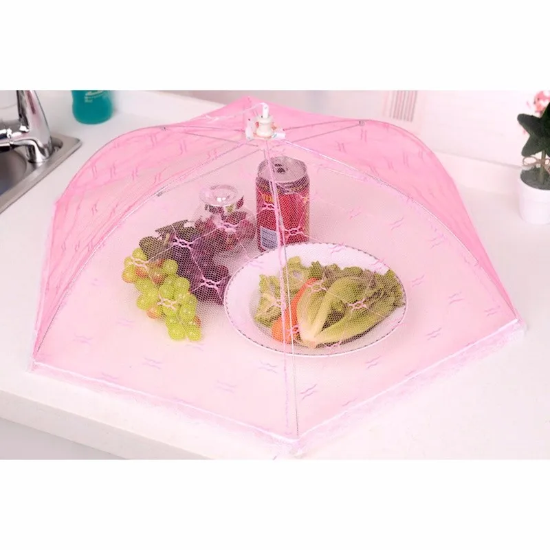Кухня Еда зонтик Обложка для пикника партии барбекю Fly Москитная сетка палатка