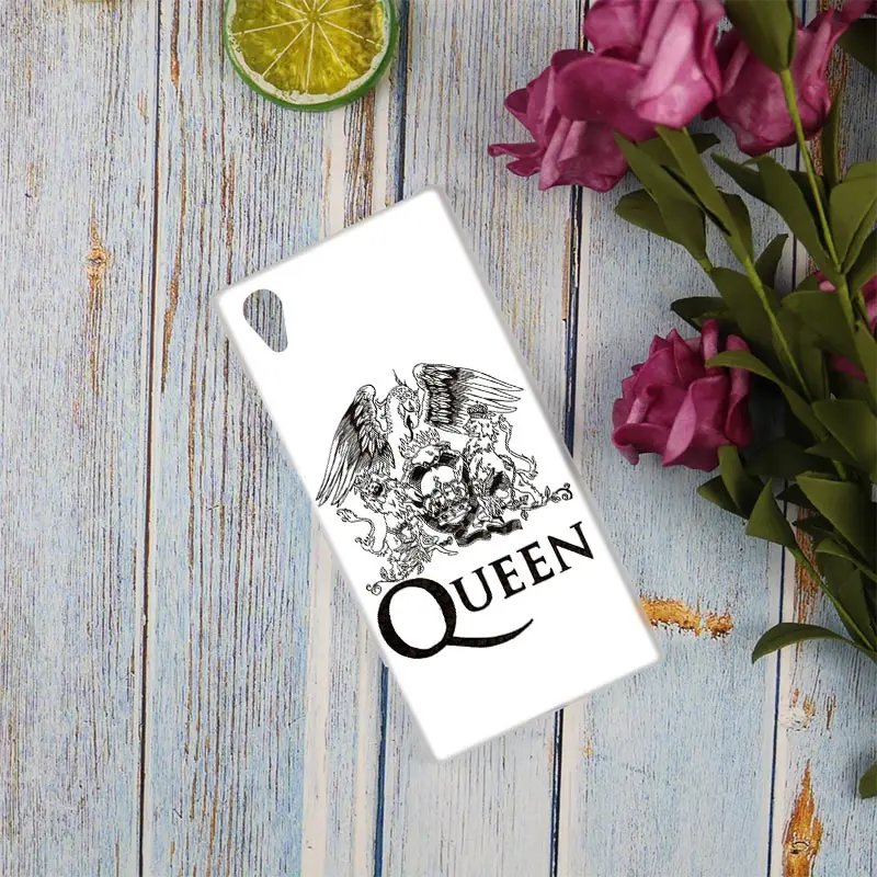 Binful Queen Band Прозрачный чехол для Sony Xperia Z3 Z5 Premium M4 Aqua M5 X XA XA1 C4 C5 E4 E5 XZ XZ2 Compact Plus