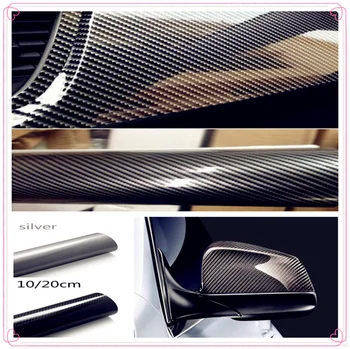 

5D High Glossy Carbon Fiber Vinyl Film Car Styling Wrap Accessories FOR Mercedes Benz ML500 ML350 GL450 B200 B150 CLK63 R F700