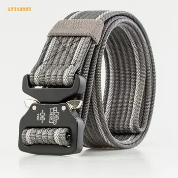 

2018 New Fast Release Belt Outdoor Men Belts 100% Nylon Waistband 3.8cm Multi Functional Camouflage High Quality Men Belt