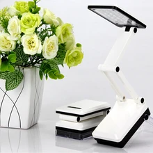 Светодиодный настольная лампа с сенсорным управлением настольные лампы Перезаряжаемые студентов учебы для чтения складной Перезаряжаемые Светодиодный Настольные лампы USB огни usb-лампы