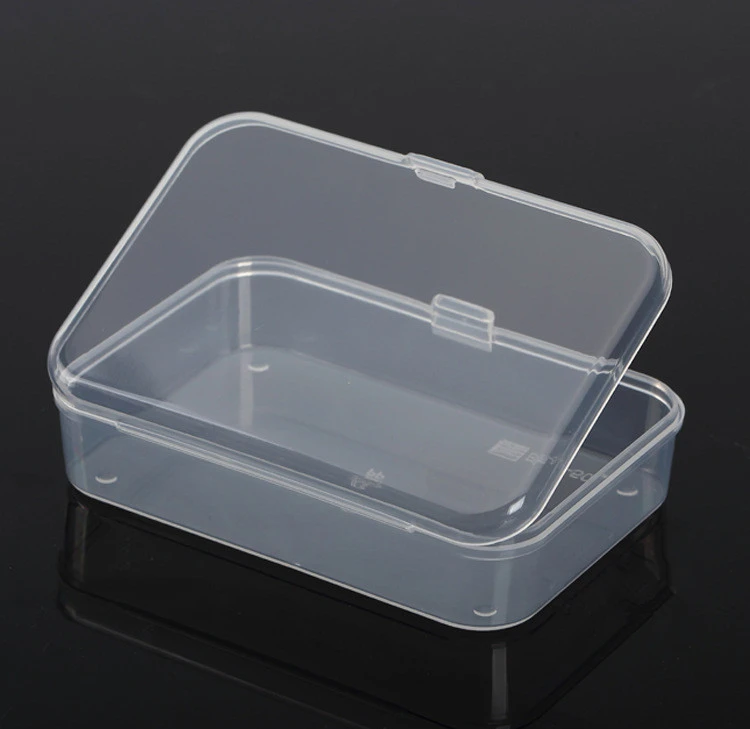 Boite De Rangement En Plastique Transparent Avec Couvercle 2 Pieces Conteneur De Collecte Aliexpress