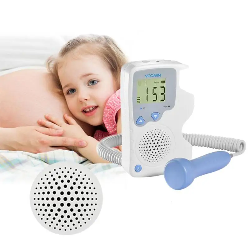 

Fetal Curve Digital Baby Heart Rate Monitor Home LCD Display Prenatal Detector Fetal Stethoscope L3