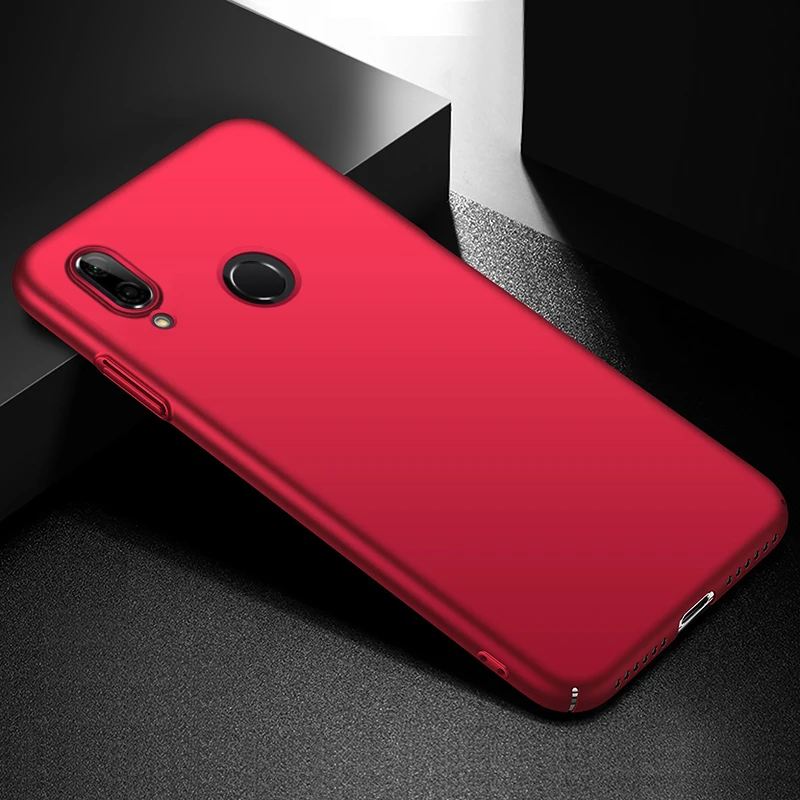 Чехол чехол для HuaWei Nova 3 4 Nova3 3i Nova4 Жесткий ПК на роскошный простой матовый