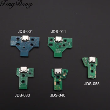 

25pcs/lot JDS-001 JDS-011 JDS-030 JDS-040 JDS-055 USB Charging Port Board For PS4 Controller DualShock 4 Repair Parts