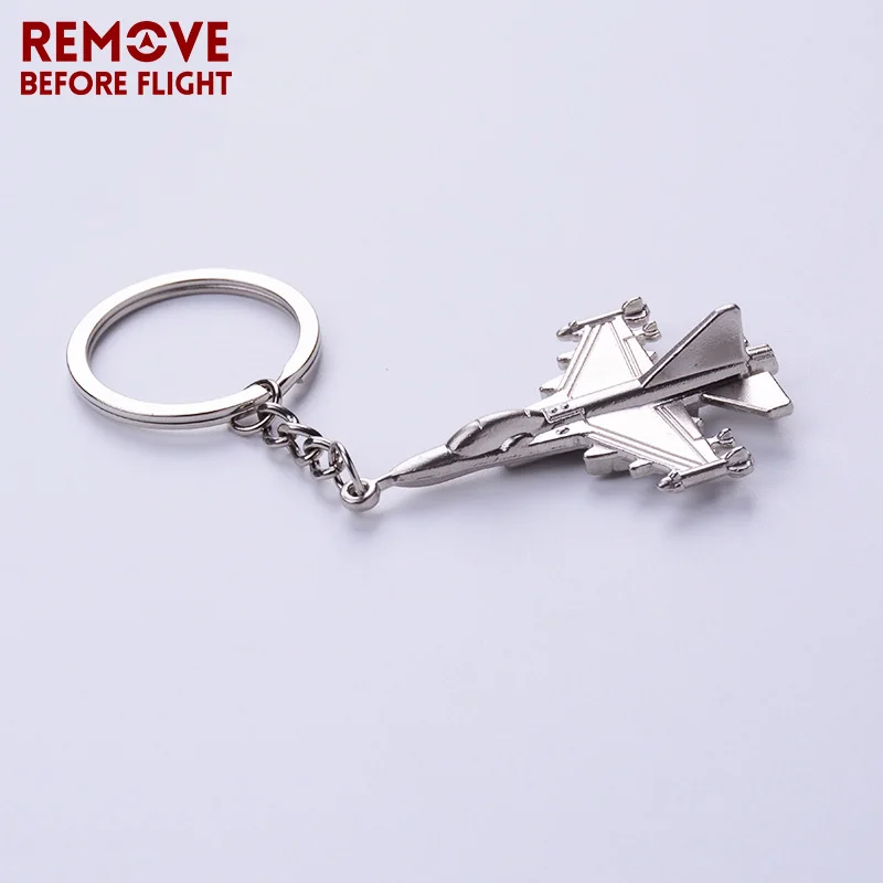 Remove Before Flight Helicopter Shaped Key Ring Chain for Aviation Gifts Creative Metal Plane Keychain Brand Jewelry Key Chains3