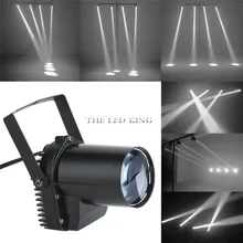 Holofote de led para iluminação de palco, 12w, profissional, dj, disco, festa, ktv, luz de fundo