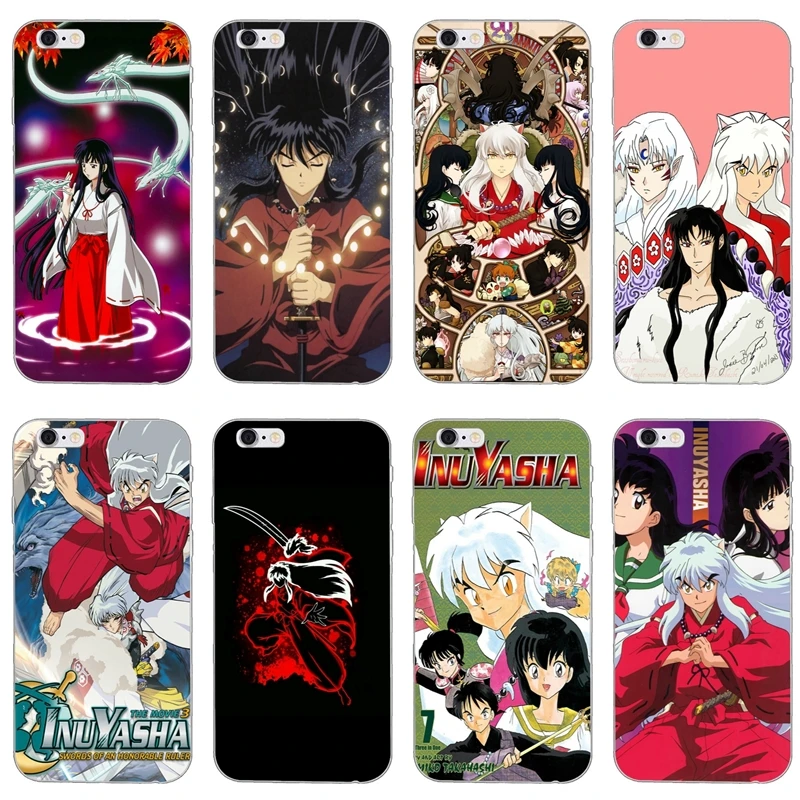 

japan Inuyasha Anime manga For Samsung Galaxy Note 9 8 5 S10 S9 S8 S7 S6 edge Plus Lite S5 S4 S3 mini case Soft phone cover