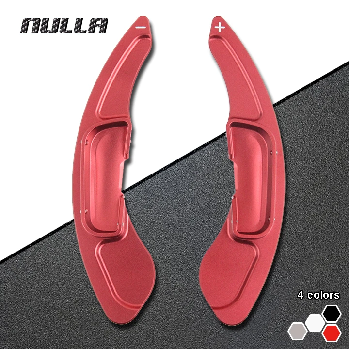 

NULLA Aluminum Steering Wheel Paddle Shift Extension Shifters Sticker For Mazda3 Mazda6 CX5 CX3 CX-5 CX-3 CX 3 5 BM GJ Mazda 3 6