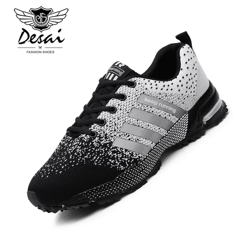 

2019 Spring Fashion Trend Casual Shoes Men Lovers Sneaker Unisex Men Couple Shoes Large Size Comfortable Mesh Platform Shoes