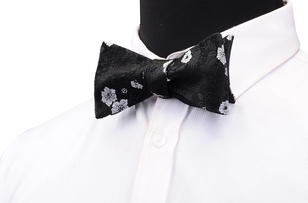 GUSLESON качественный Шелковый мужской s самостоятельно галстук регулируемый галстук-бабочка цветочный галстук-бабочка самозавязанные галстуки для мужчин Noeud Papillon костюм Свадебная вечеринка