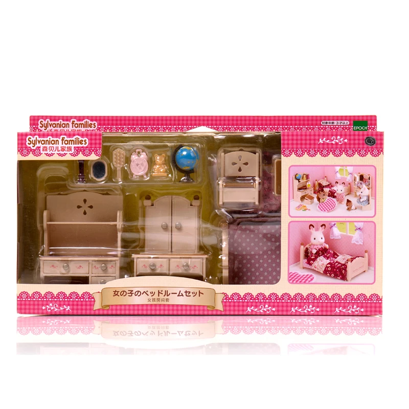 Sylvanian Families кукольный домик мебель аксессуары девушка гостиная сцены игровой
