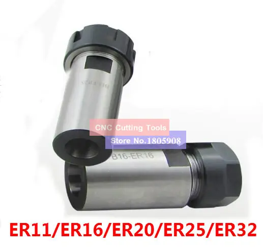 New High Quality 1pcs ER11/ER16/ER20/ER25/ER32 ER drill chuck B10/B12/B16/B18/JT6  holder tool ,Motor Shaft Extension Rod