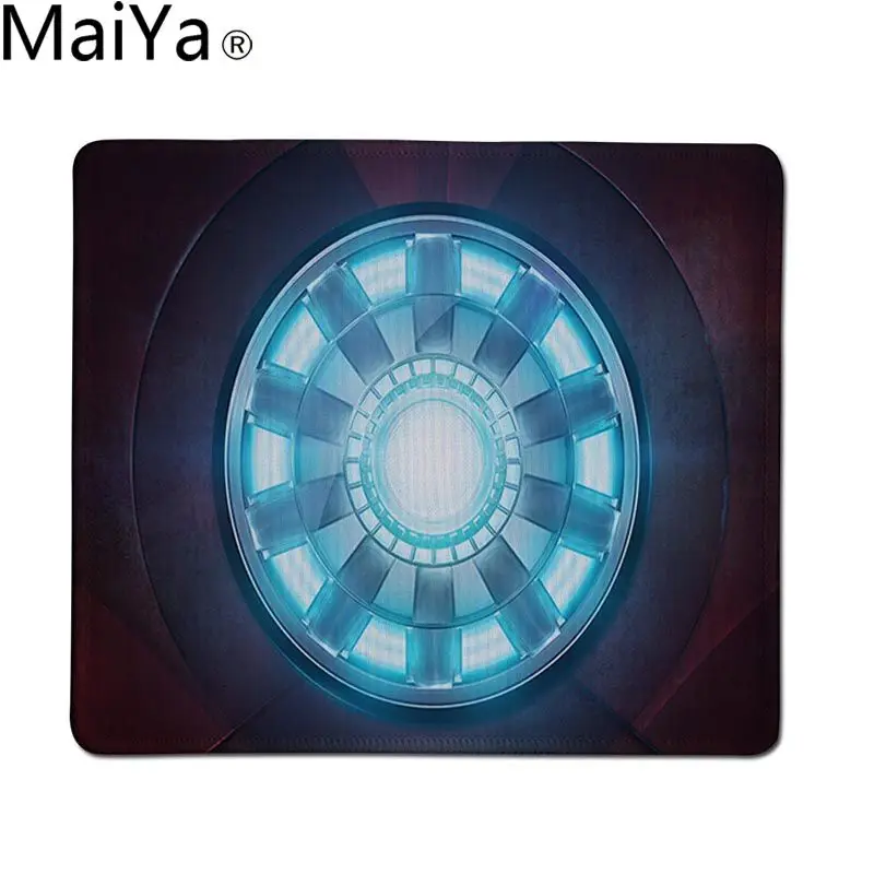 LockEdge 20x25cm MaiYa Marvel Железный человек красивый Аниме Матовый коврик для мыши Прочный Коврик для мыши на стол - Цвет: LockEdge 20x25cm