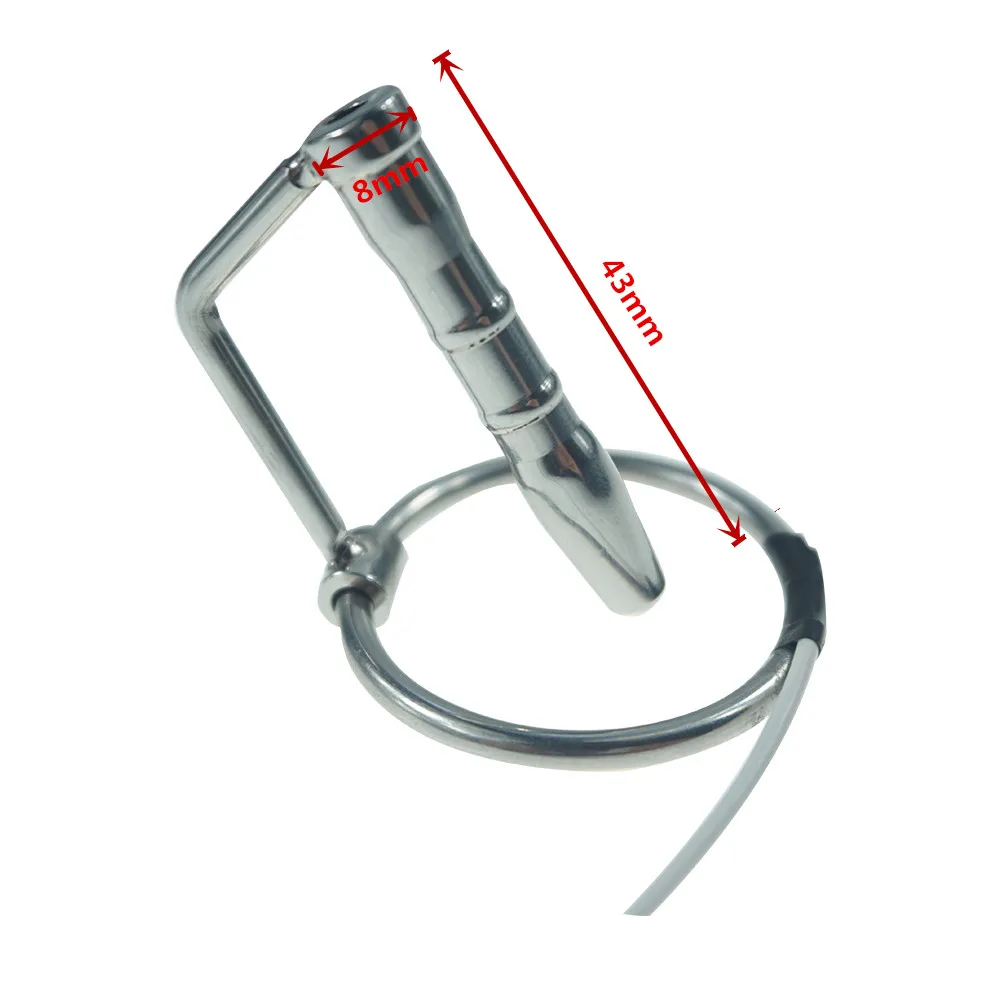 For DIY electric urethral sound electro shock urethral catheter penis plug dilator sex toy electro sex toys electric sex toys