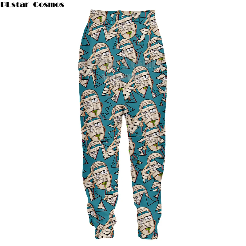 

Fashion Unisex anime Rick and Morty 3D Print Loose Pants Cool Street full Length Pencil Pant Ricky Women men Casual Trousers
