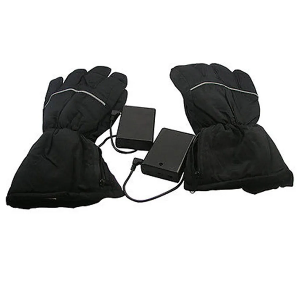 2018 Новая мода Дизайн зима Подогрев мужские перчатки потепления портативный батарея Мягкие Спорт на открытом воздухе