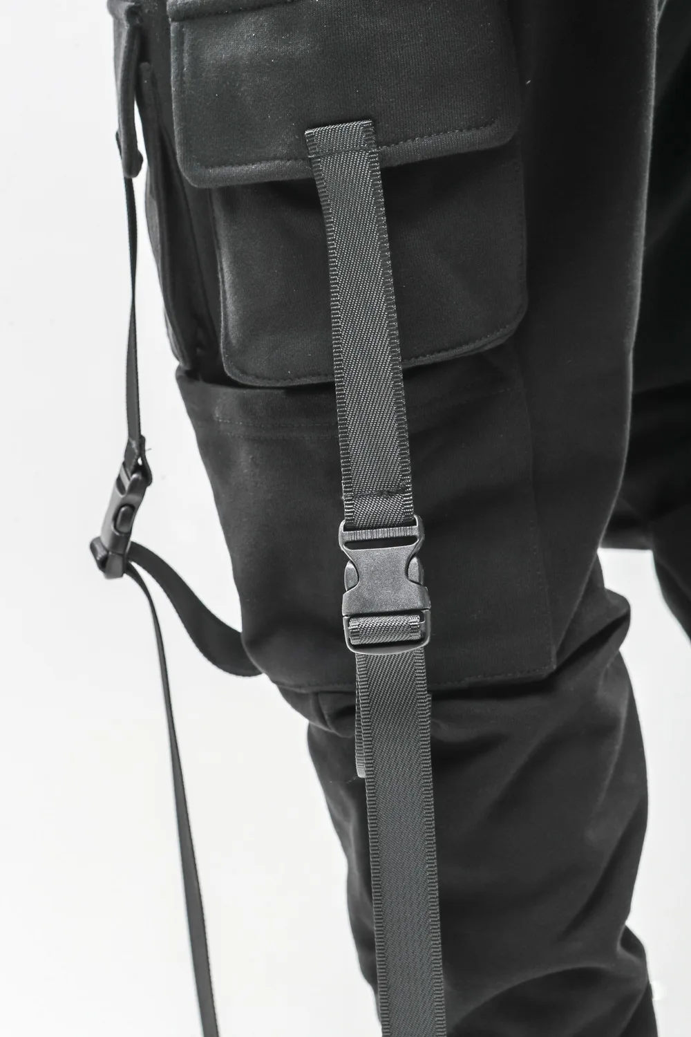 VFIVEUNFOUR New Arrivals Hip Hop Harem Joggers Pants 2019 Male Trousers Mens Pocket Tapes Elastic Waist Casual Pants Sweatpants 