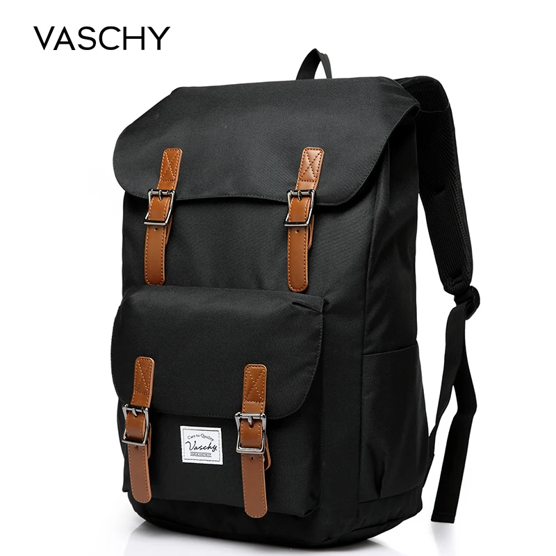 Pаспродажа VASCHY мужской рюкзак, Студенческая сумка, школьные сумки для колледжа, дорожная сумка, рюкзак для ноутбука, рюкзак для книг wo, мужской рюкзак