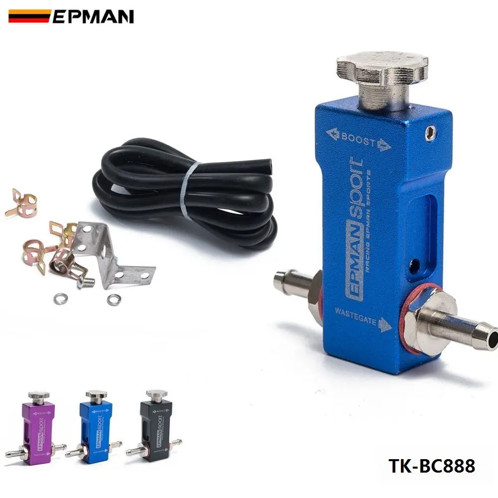 EPMAN Sport 1 30PSI Manual Turbocharger Wastegate Boost Bypass Controller Universal Boost Tee Type For Ford Focus 98 12 TK BC888-in Air Intakes from ...