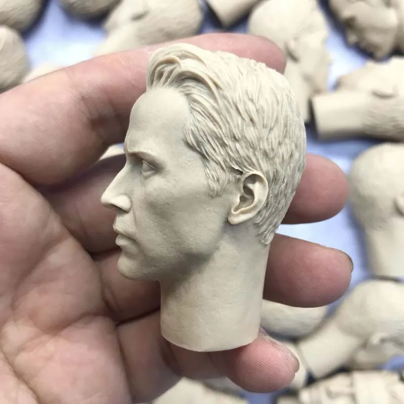 1/6 христианские тюки Неокрашенная голова с открытым ртом модели игрушек для 12