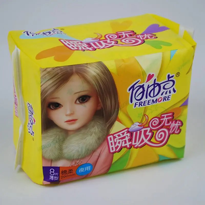 40 Pieces=5 Packs Freemore Famous Sanitary Napkin Brand 290mm Cheap