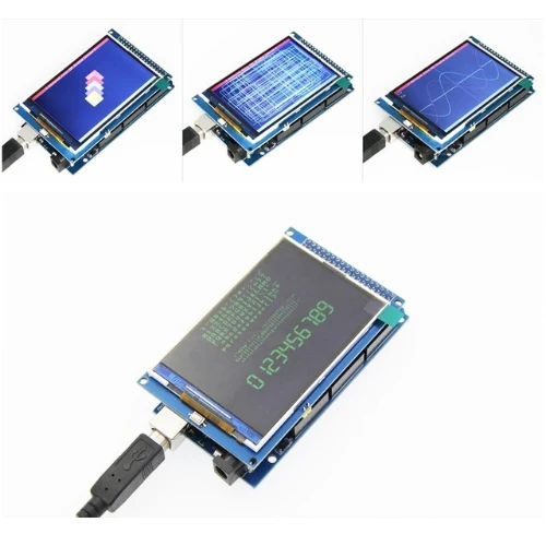 

10pcs 3.5 inch TFT LCD screen module Ultra HD 320X480 MEGA 2560 R3 Board