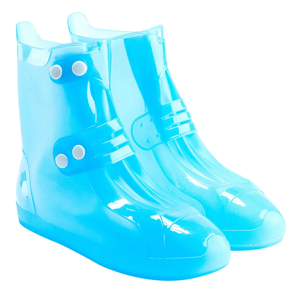 Унисекс для путешествий на открытом воздухе низкие ботинки бесшовные Нескользящие двубортный прочный утолщаются непромокаемые дождевые