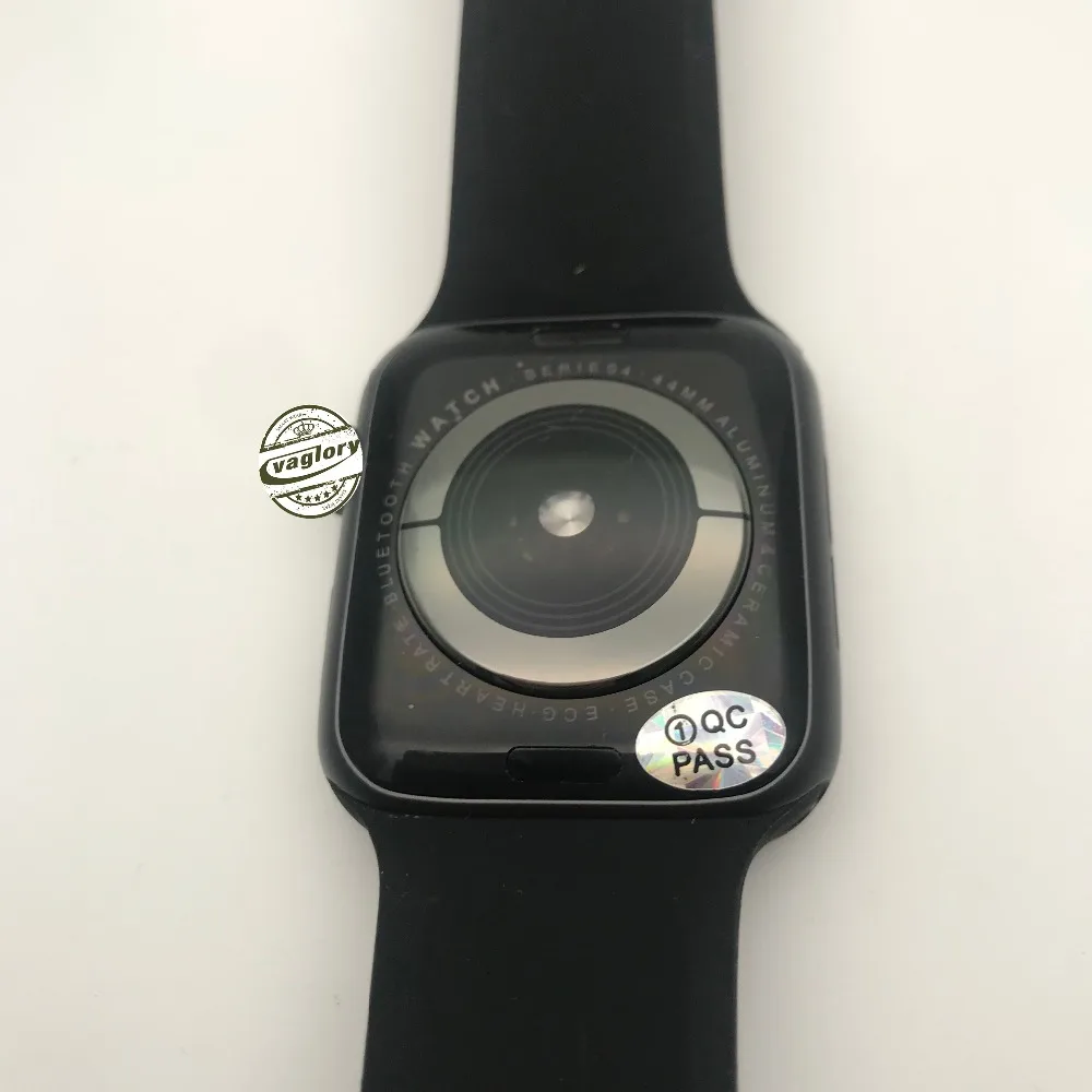 IWO 8 Smartwatch MTK2502C 44 мм часы серии 4 с русским языком пульсометр Bluetooth для IOS