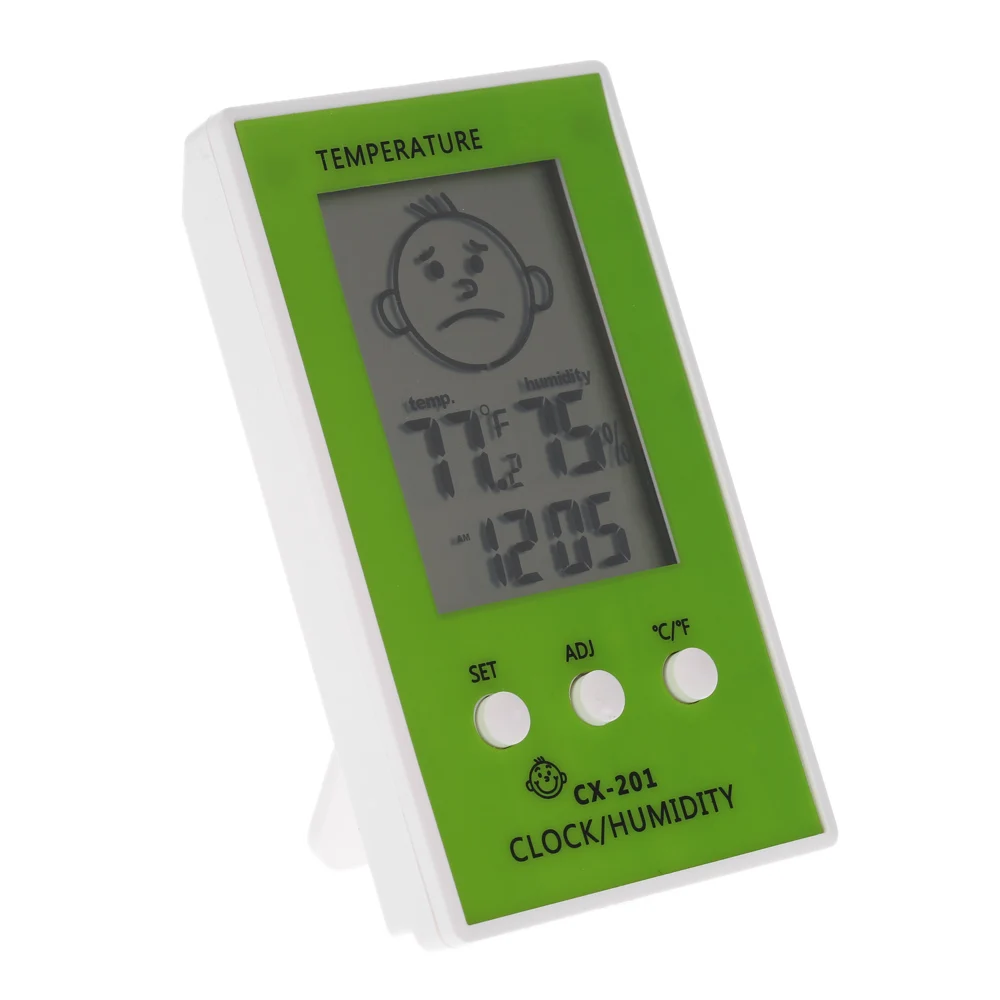 indoor outdoor thermometer precise hygrometer Digital Clock Temperature ...