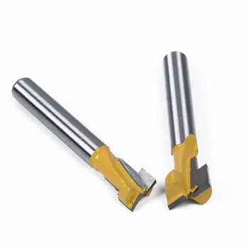 

1/4Shank T-Slot Cutter Router Bit For 3/8 1/2 Hex Bolt Woodworking Tool