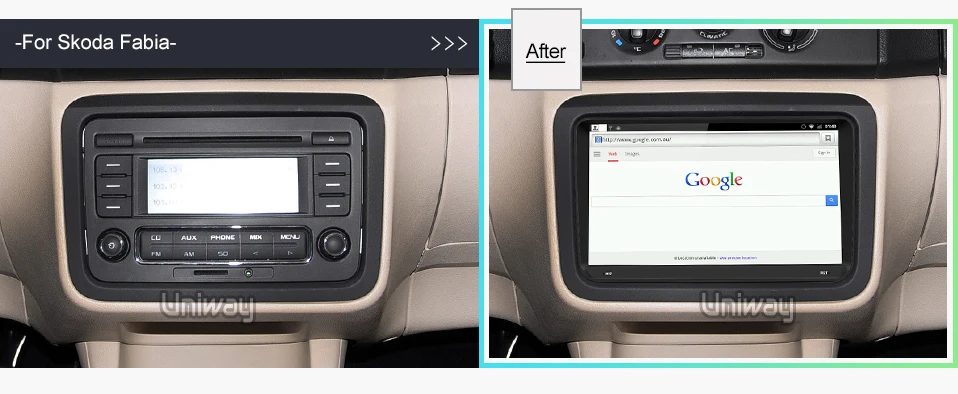 Uniway ADZ9071 android 8,1 автомобиль dvd для vw passat b7 b6 Гольф 5 Поло tiguan octavia rapid fabia с gps-навигации радио