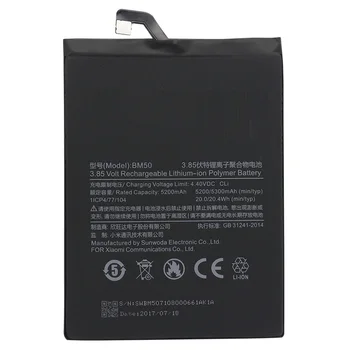 

Battery BM50 for xiaomi Mi Max 2 Max2 Original Replacement Batterie 5200mAh+TOOLS