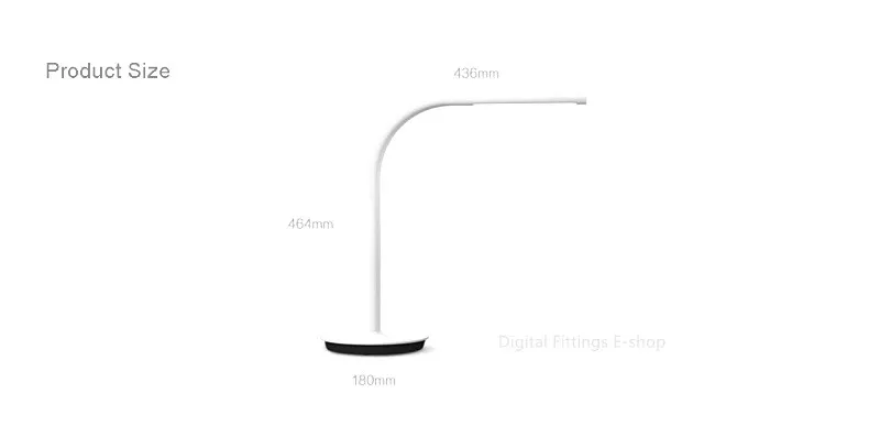 Xiaomi Mijia Smart DeskLamp, светодиодный светильник, настольная лампа, 2-й Настольный светильник, 4000K 10 W, двойной светильник, IOS, Android, приложение, управление