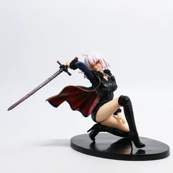 

13cm Grand Order Sexy Anime Action Figure WF2017 Fate Stay Night Alter Dark Jeanne D'arc Squatting Model Sword Decoration Toy