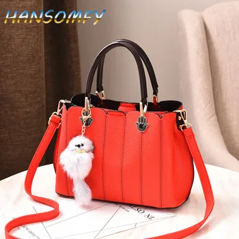 

Hot Sale Fashion Women Leather Handbag Inclined Female Shoulder Bags Handbags Lady Shopping Tote Soft Messenger Bag Sac MQ-21