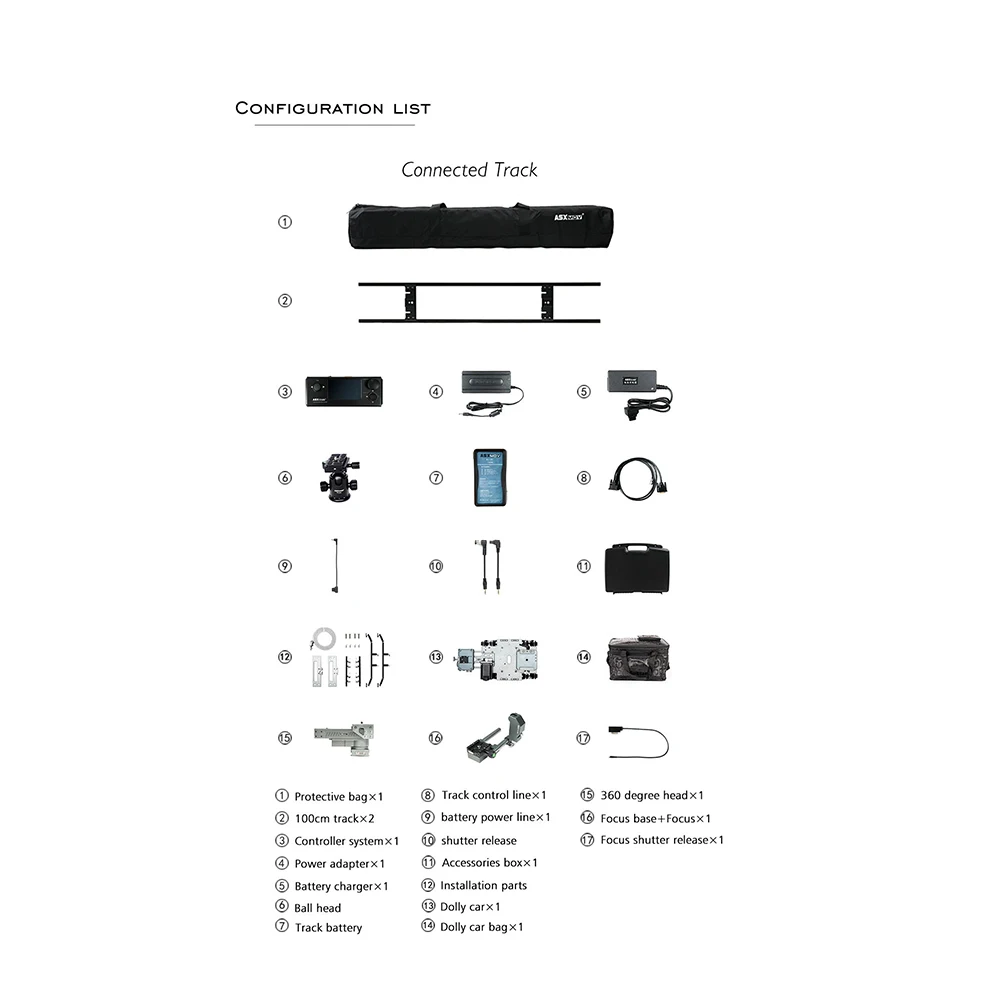 ASXMOV G3 Алюминий сплав операторская тележка на рельсах 200 см dslr видеокамера-слайдер для таймлапс panoromic фон для фотосъемки