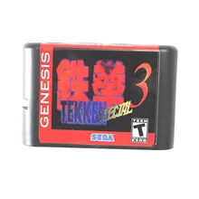 Tekken 3 специальная 16 бит MD игровая карта для sega Mega Drive для Genesis