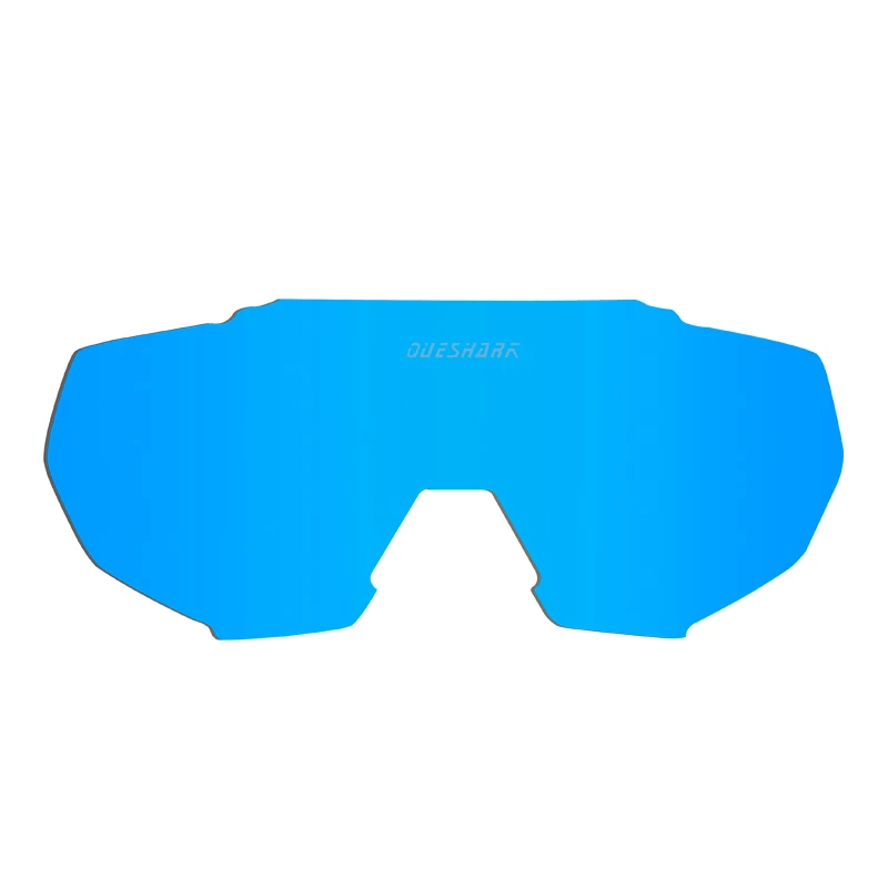 Аксессуары для Queshark QE42, модель велосипедных очков, близорукость, оправа, цветные линзы, Экстра, фотохромные линзы - Цвет: Blue Lens
