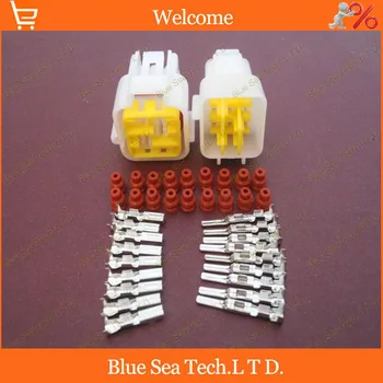 

5 sets 9 Pin/way 2.3mm car connector,HID Car Waterproof Electrical plug,car refit connector for car Motorcycle ect.
