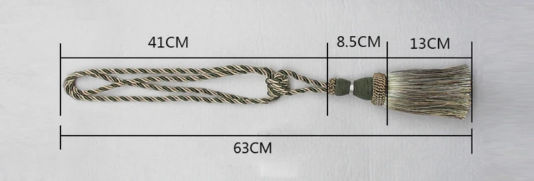 1 пара занавесок с завязками на спине, с кисточками, для вязания, для фиксации, для подхвата, для гостиной, для занавесок, с завязывающимися веревками, аксессуары для украшения