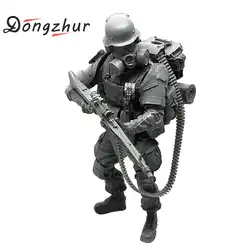 Dongzhur 1/35 современные вооруженные Мститель Смола Солдат мода мини модель подарки Diy сборки игрушечные лошадки Весы Модель Hong-05