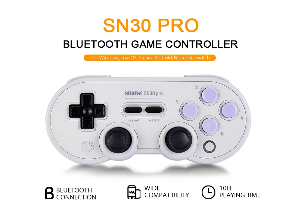 8bitdo SN30 Pro G SN Беспроводной Bluetooth Gampad провода вибрации контроллер с джойстиком Для nintendo переключатель оконные рамы Android MacOS