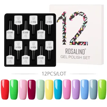 

High Quality 12 Pcs Soak-off UV Gel Polish Kit Non Toxic UV Gel Nail Lacquer