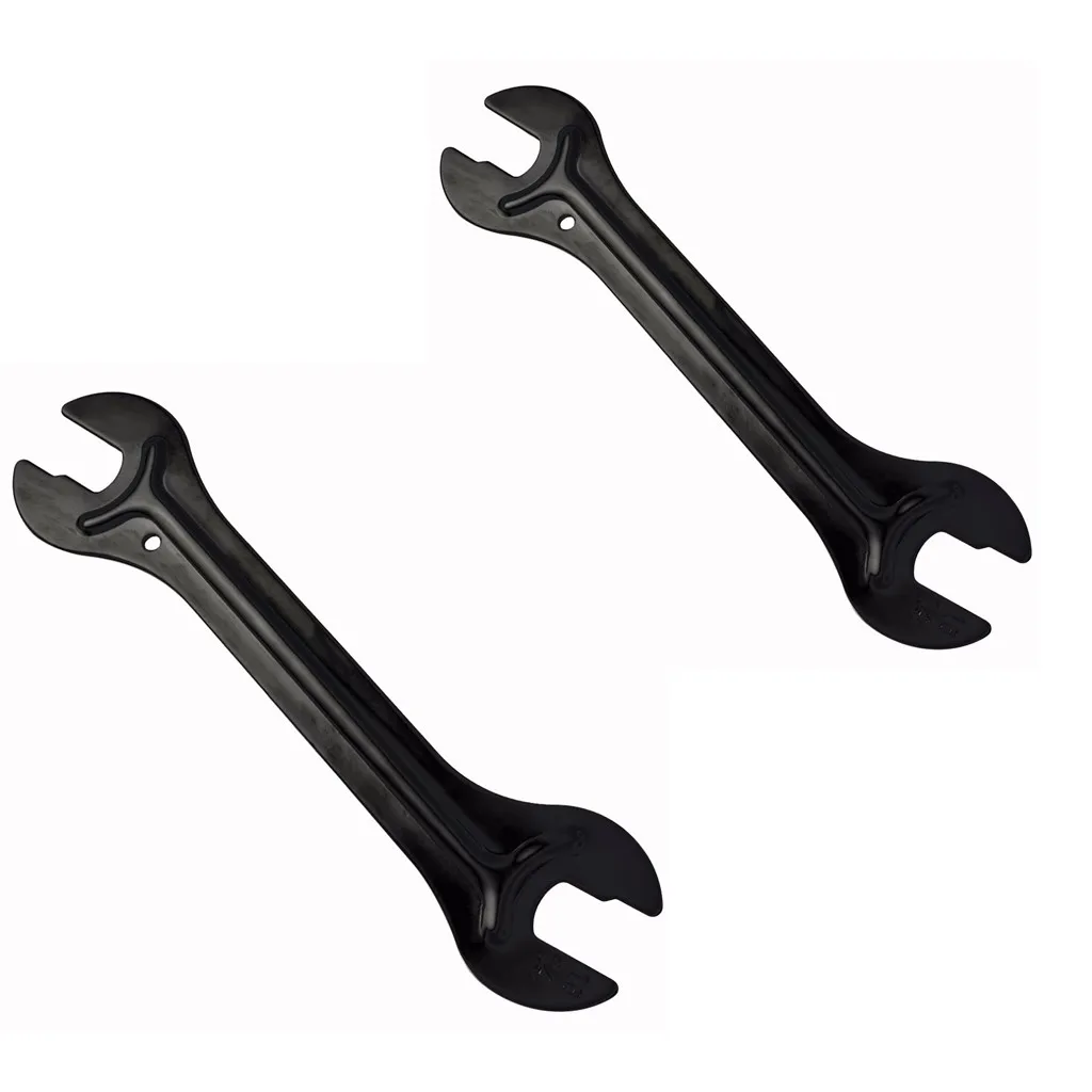 Bike Tools 2PCS Bicycle Wrench Bike Cycle Head Open End Axle Hub Cone