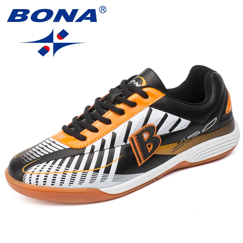 BONA nuevo estilo caliente hombres fútbol zapatos tobillo Zapatillas Deportivas Mujer fútbol zapatos hombres acción cuero envío gratis